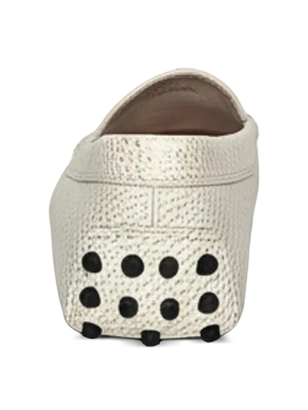 Tod's gomino leather loafers - Wit