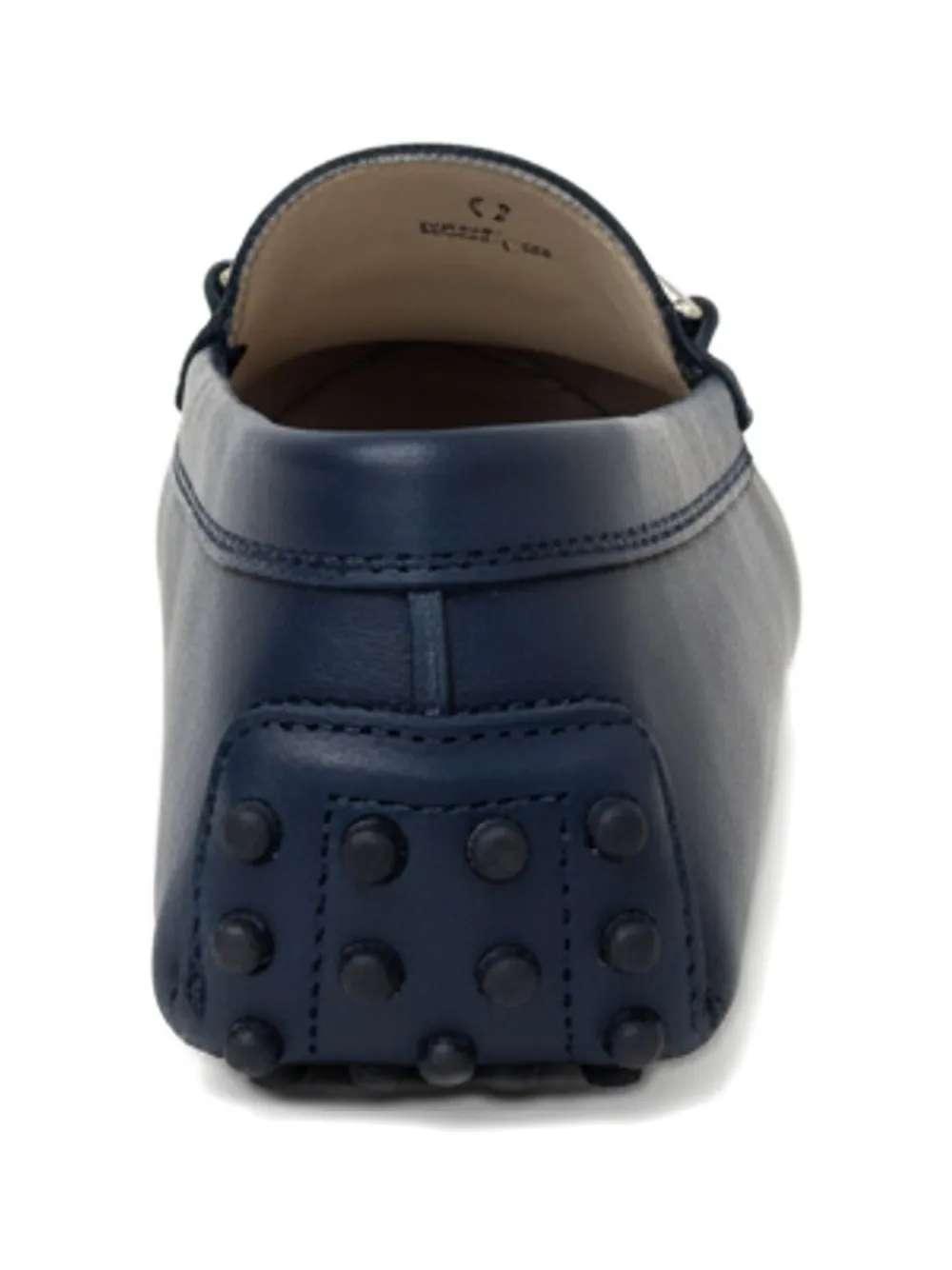 Tod's leather loafers Blauw