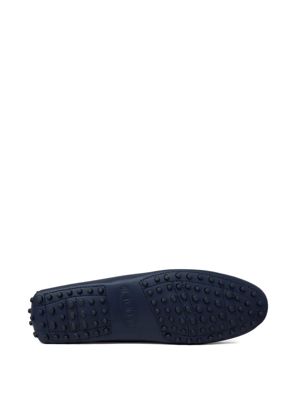 Tod's leather loafers Blauw