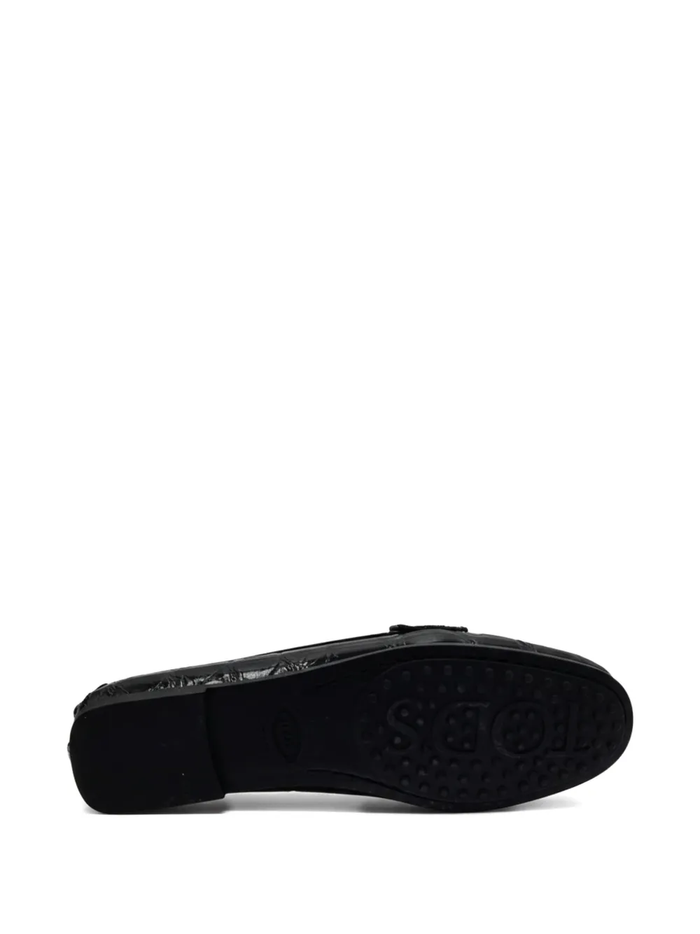 Tod's Loafers met kettingdetail Zwart
