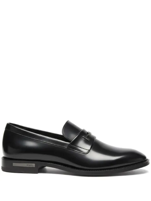 Tod's double-T leather loafers