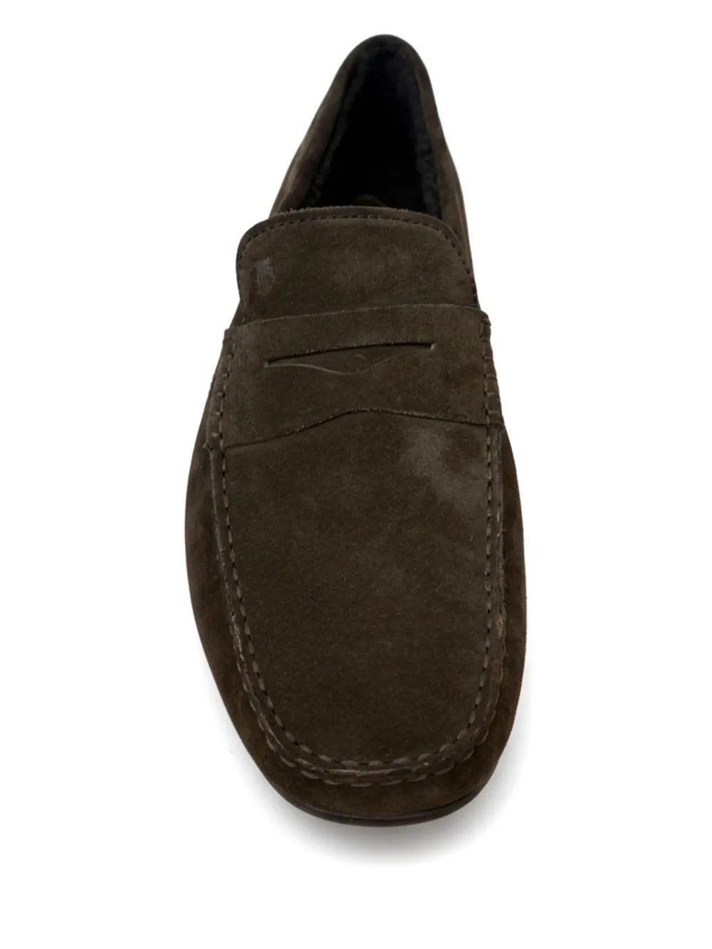 Tod's City Gommino leren loafers - Bruin