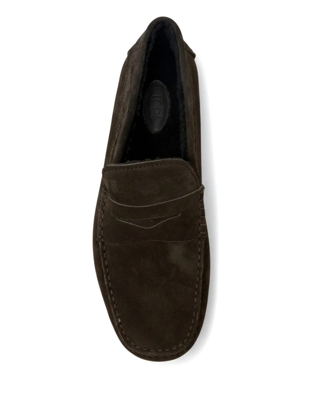 Tod's City Gommino leren loafers Bruin