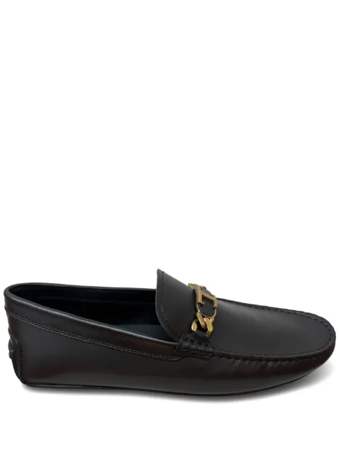 Tod's City Gommino chain-detail loafers
