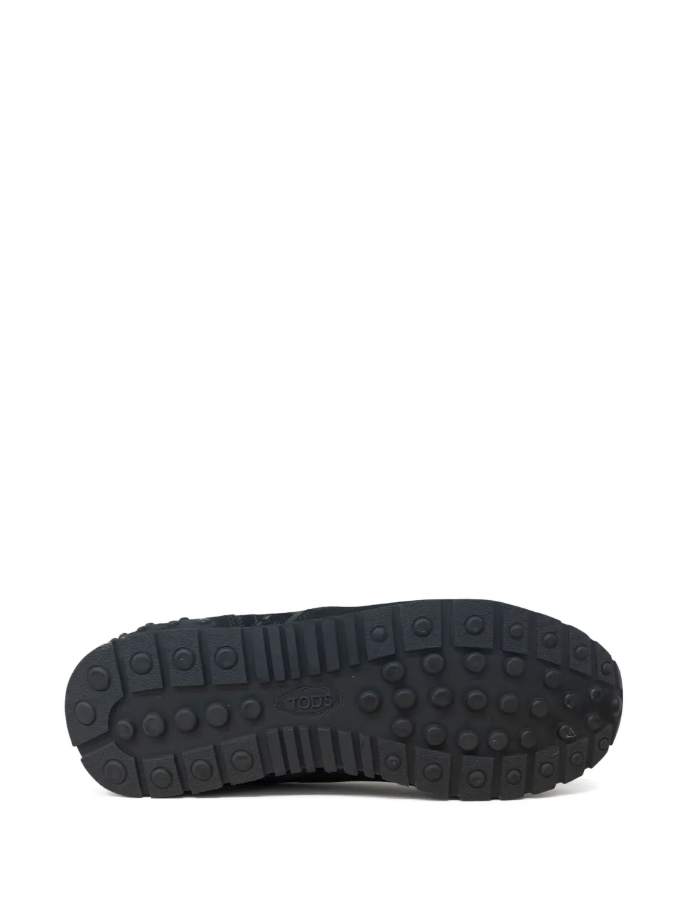 Tod's Lace-detail Sneakers In Black