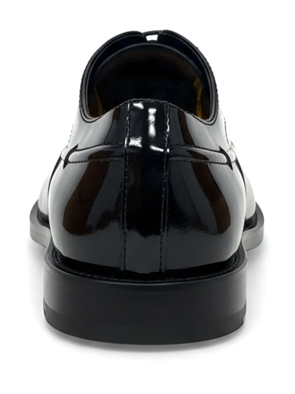 Tod's Lakleren Oxford schoenen Zwart