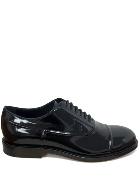 Tod's patent-leather oxford shoes