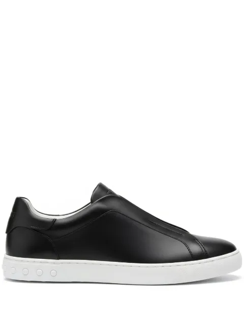 Tod's leather slip-on sneakers
