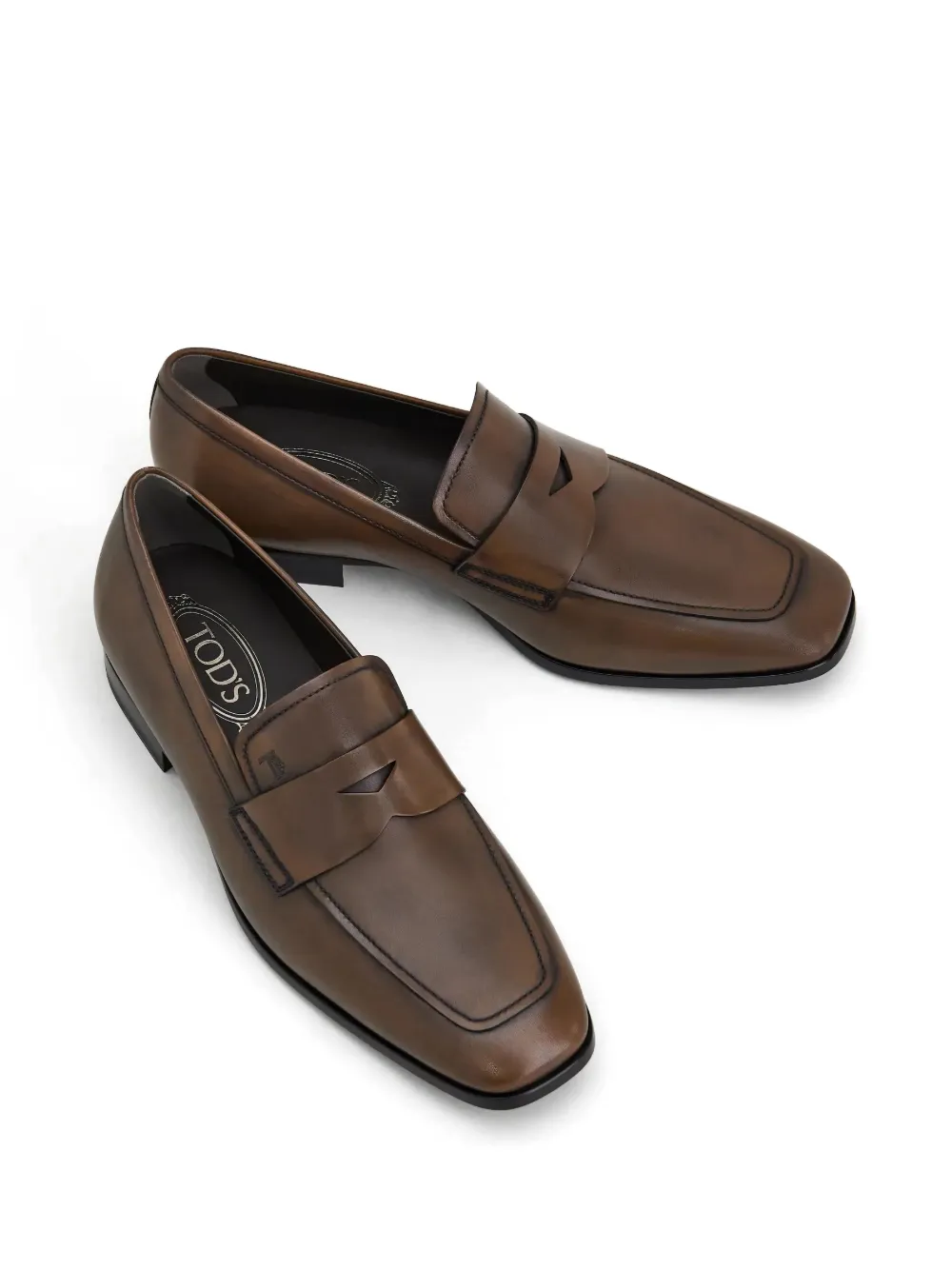 Tod's Leren loafers Bruin