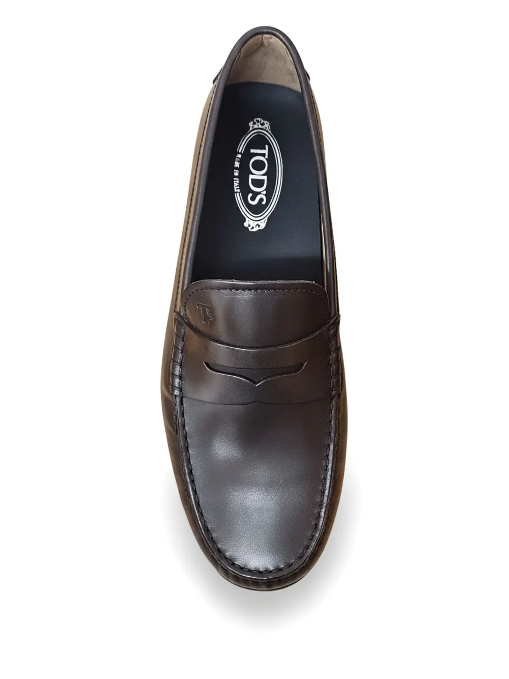 Tod's Leren penny loafers - Bruin