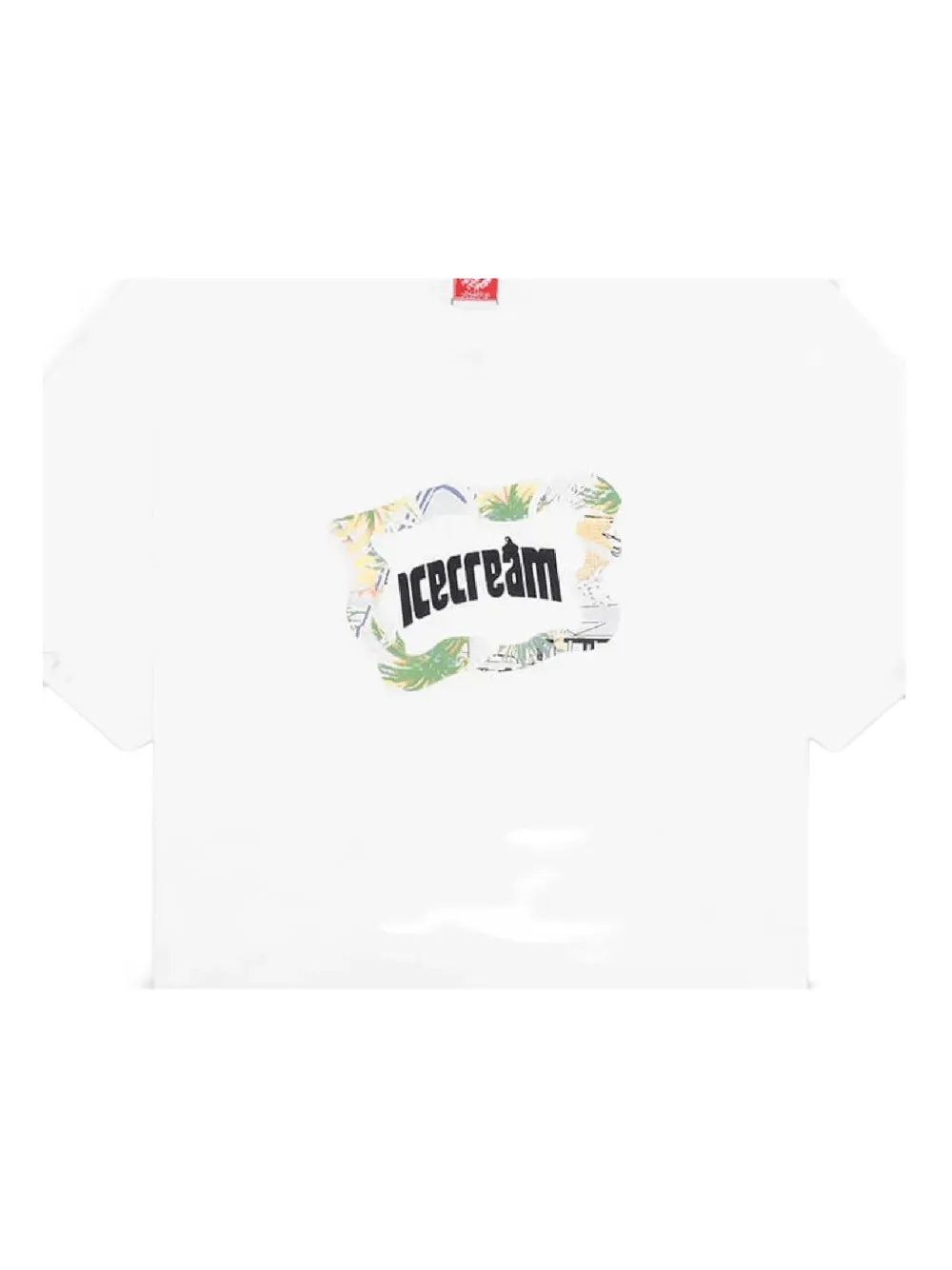 ICECREAM Flag short-sleeve T-shirt - Wit