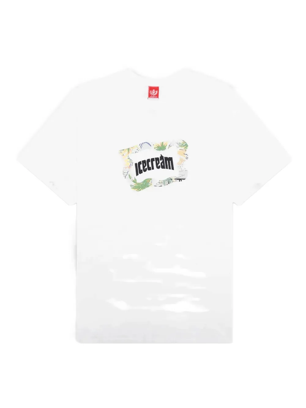 Icecream Flag Short-sleeve T-shirt In White