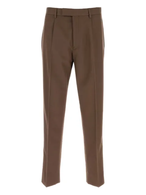 Zegna pantalones de vestir con bolsillos