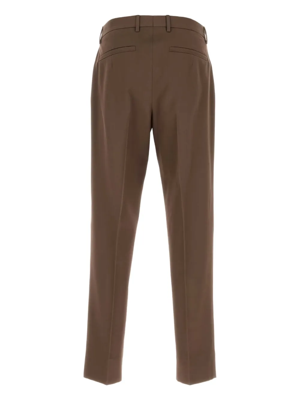 Zegna Pantalon van katoenblend - Bruin