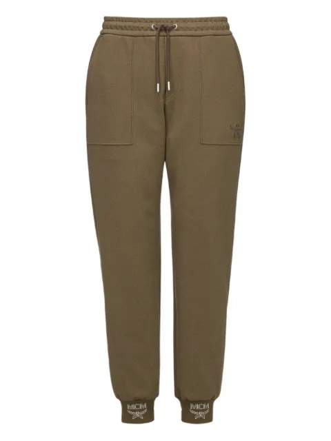 MCM logo ponte track pants