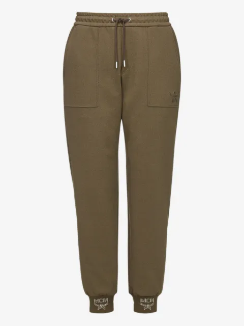 MCM logo ponte track pants
