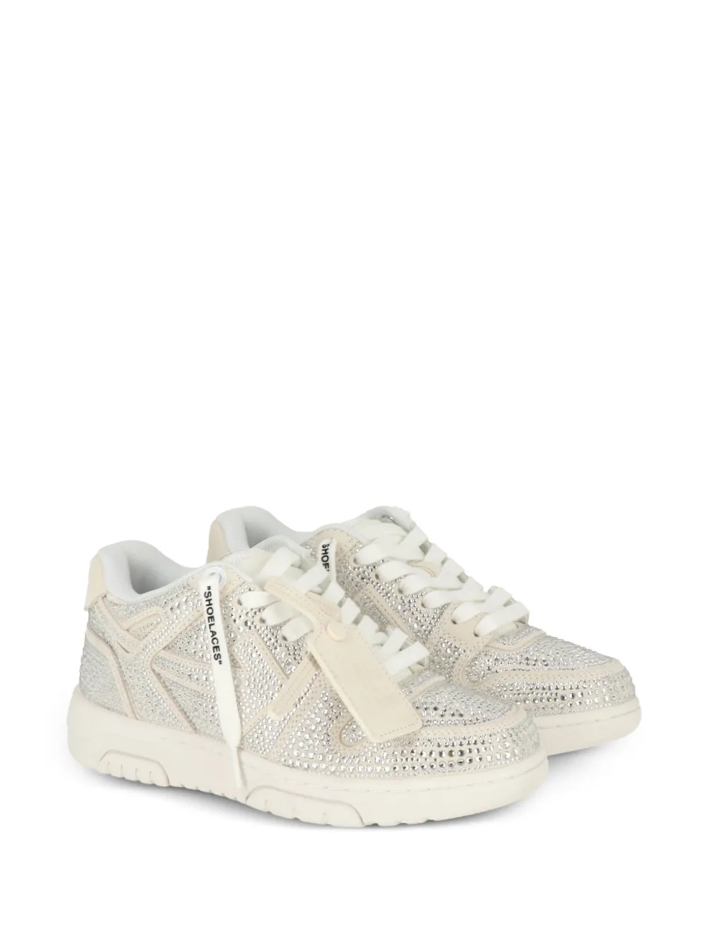 Off-White Out Of Office Strass sneakers - Wit