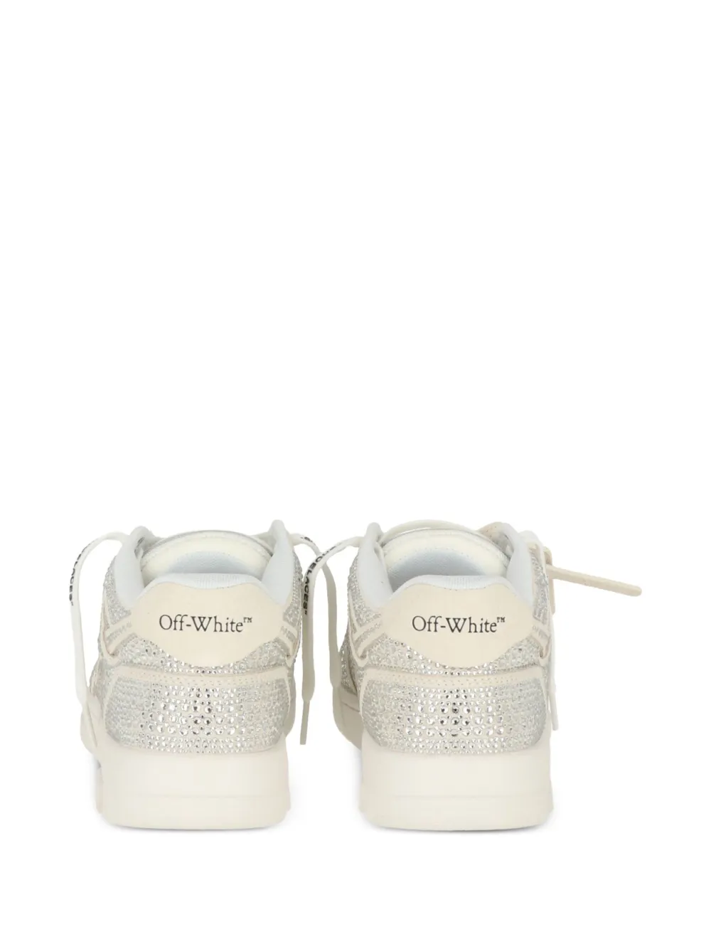 Off-white Out Of Office Strass Sneakers In White
