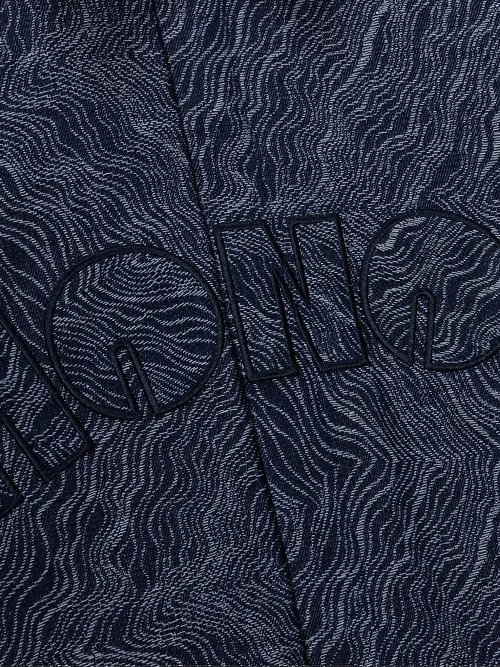 Honor The Gift Cover embroidered shirt - Blauw