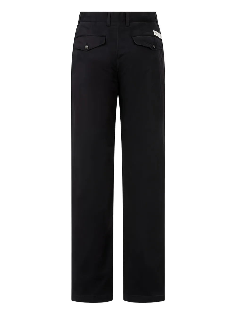 Man On The Boon. Straight chino met wassing - Blauw