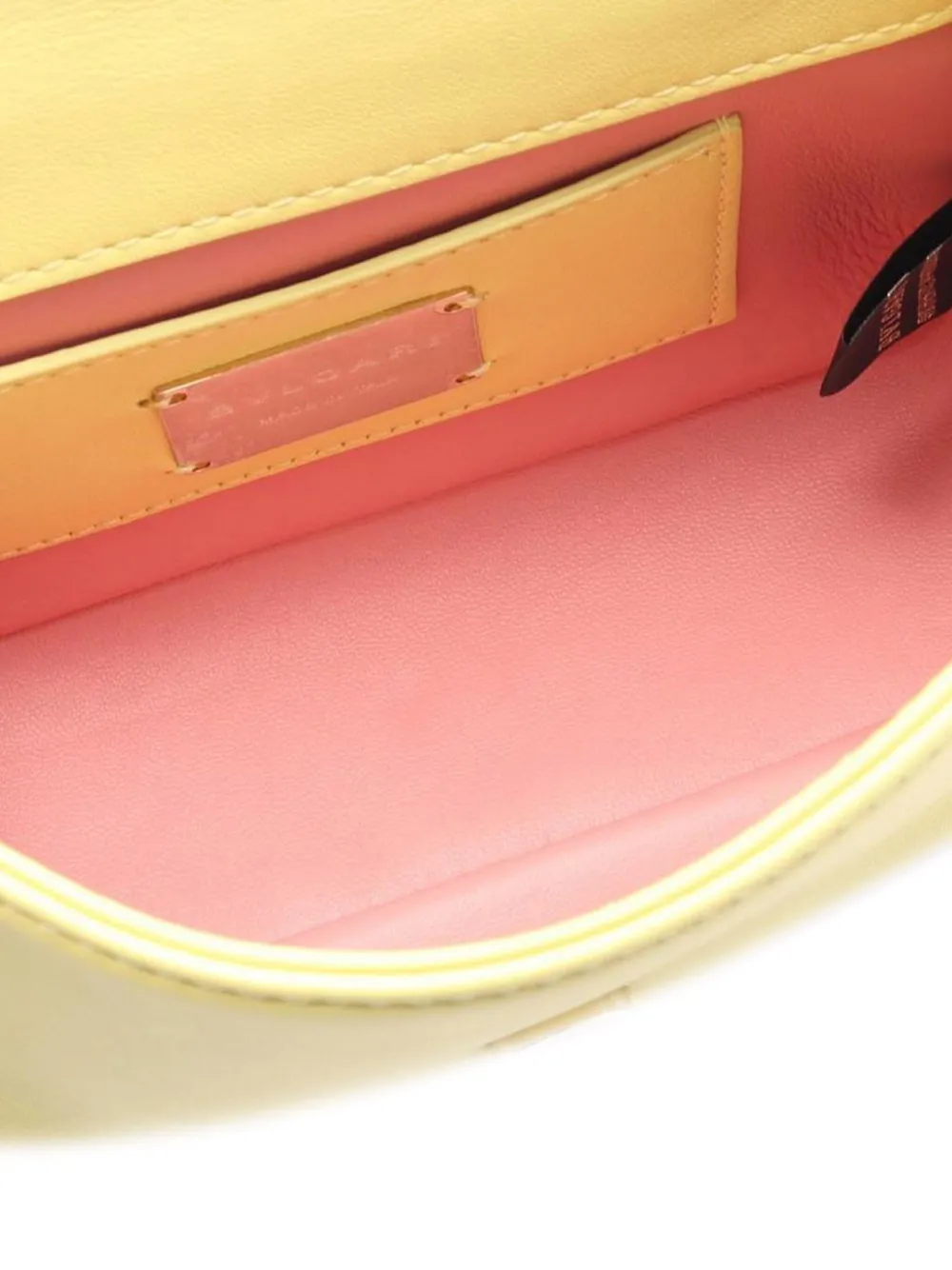 Pre-owned Bvlgari 2010-2025 Mini Leather Serpenti Cabochon Satchel In Yellow