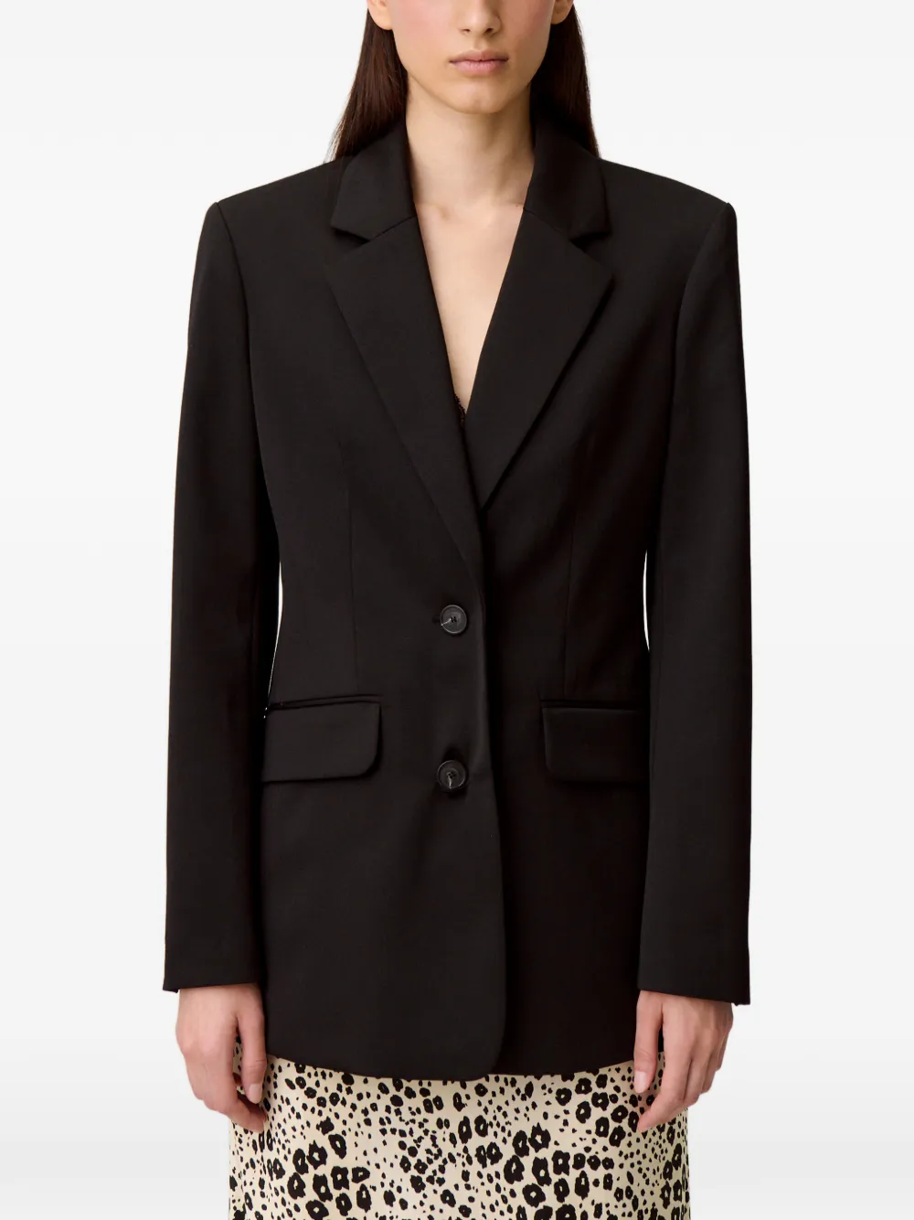Claudie Pierlot Blazer met knoopsluiting Zwart