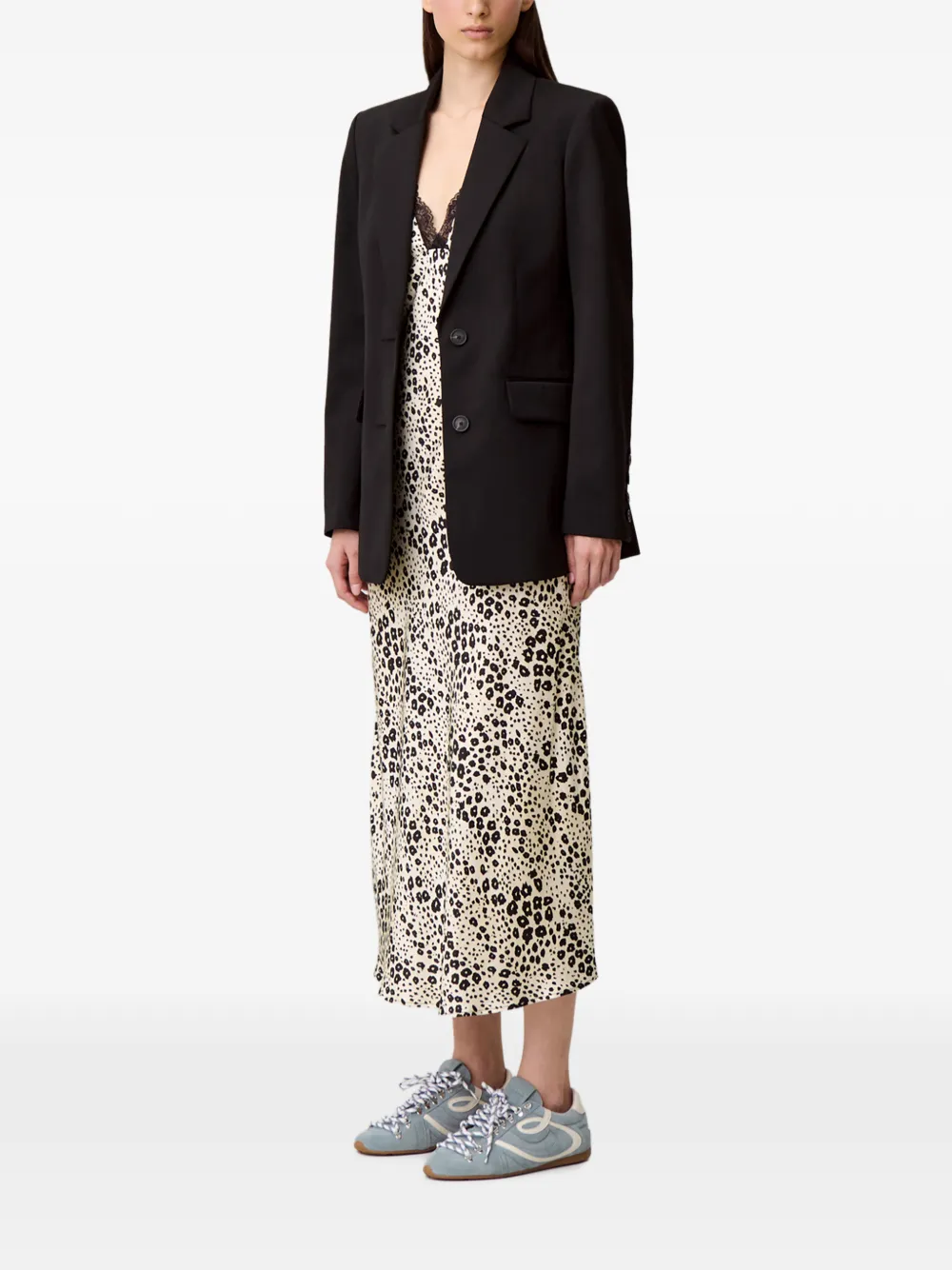 Claudie Pierlot Blazer met knoopsluiting Zwart