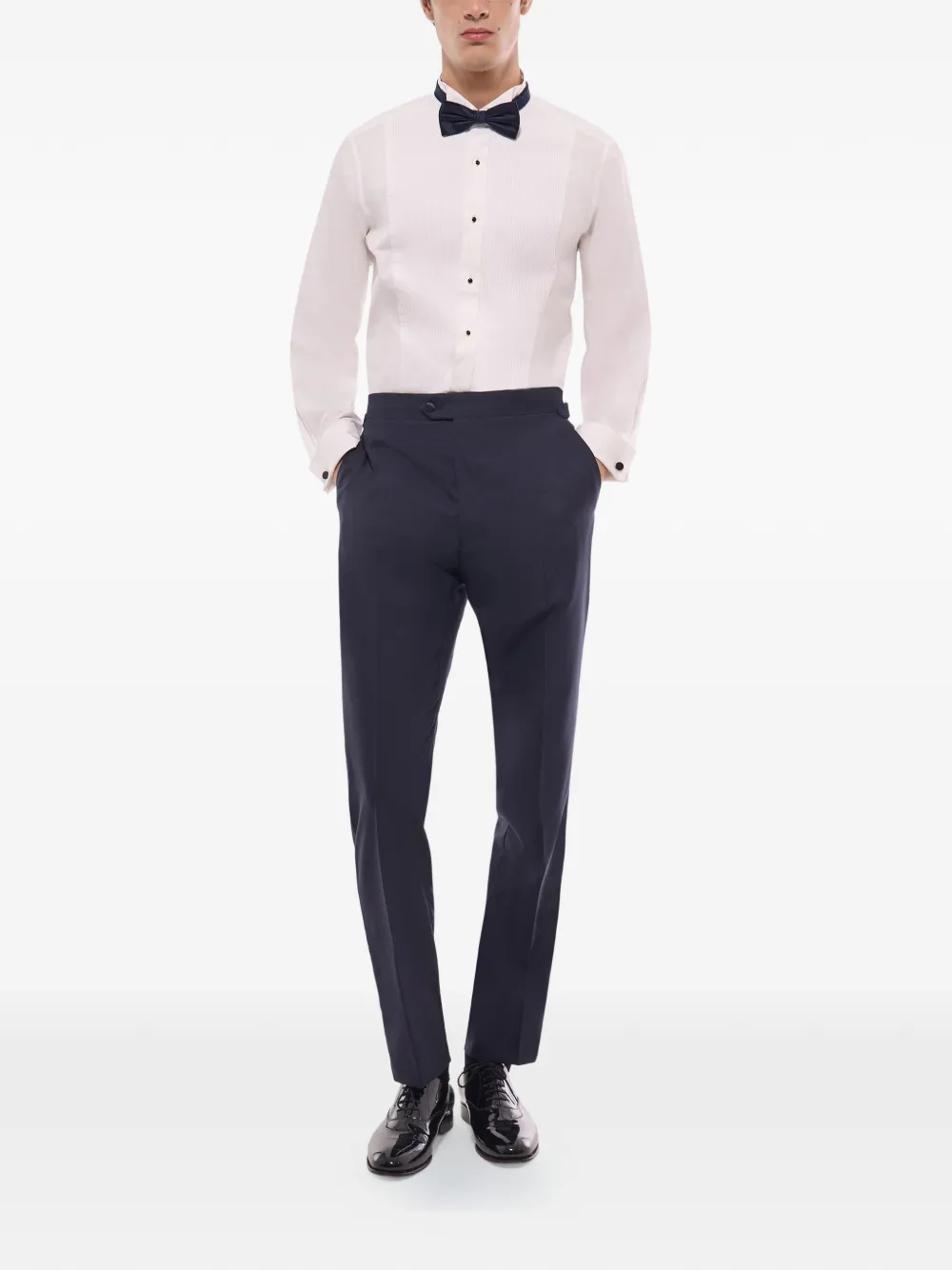  Fursac Wool Straight-leg Trousers - Blue 