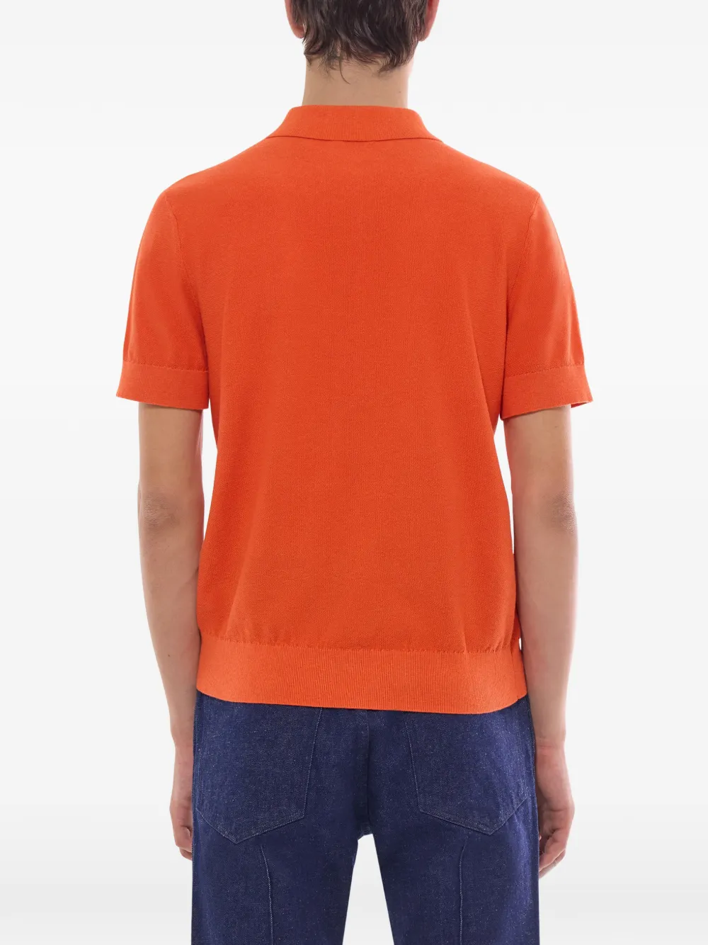 FURSAC Button-up poloshirt Oranje
