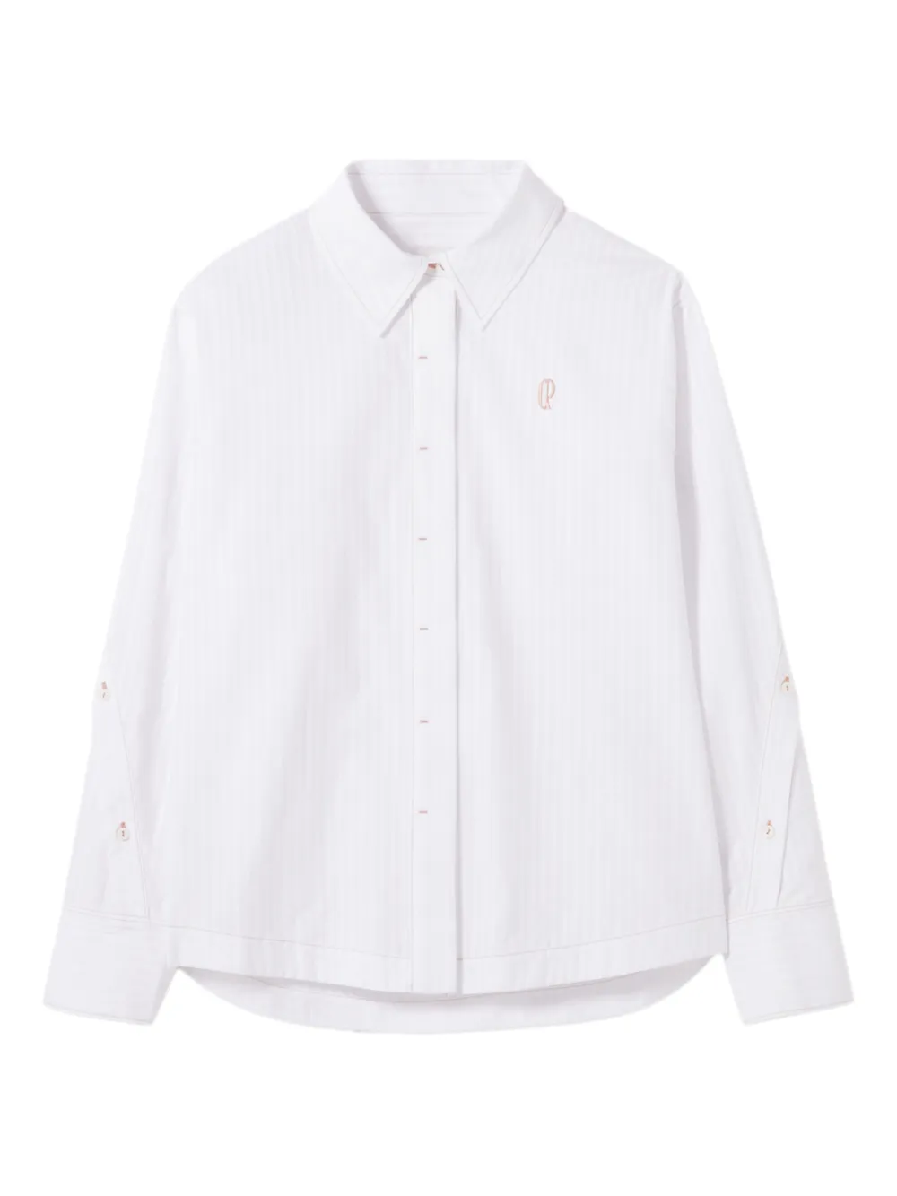 Claudie Pierlot Camicia a righe - Bianco