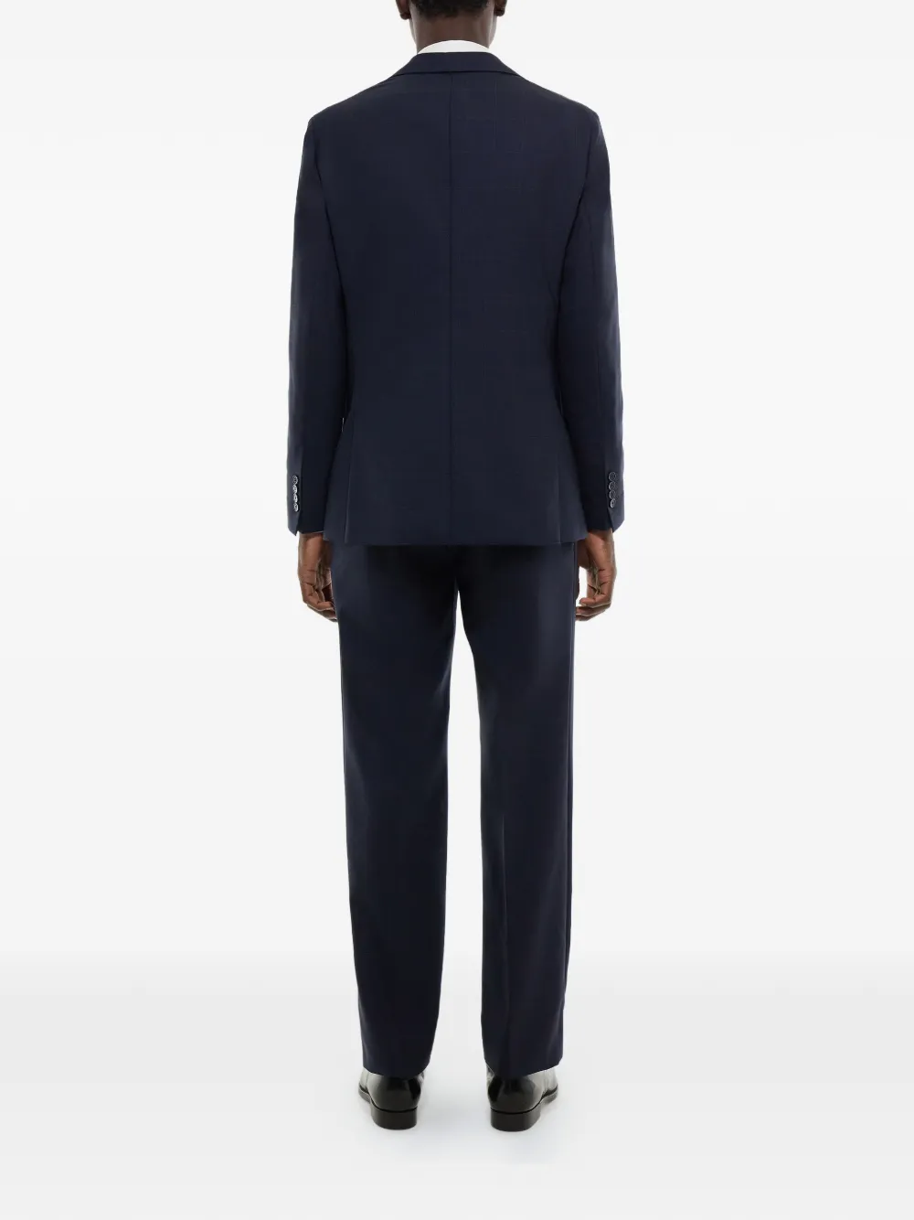  Fursac Checked Dinner Suit - Blue 