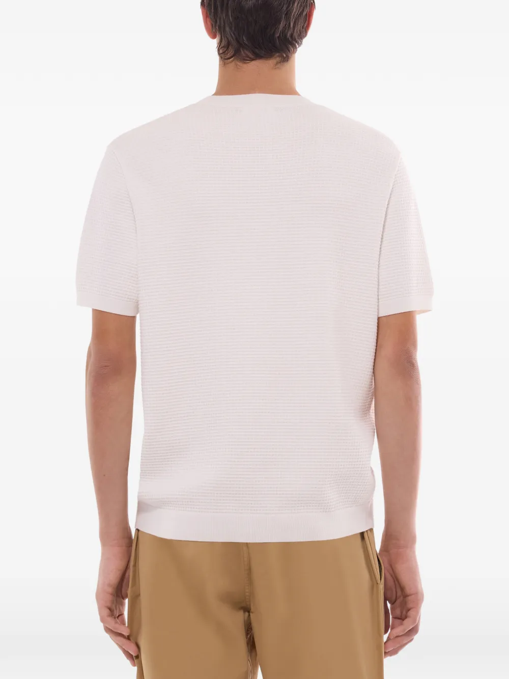 FURSAC Wafel T-shirt Wit