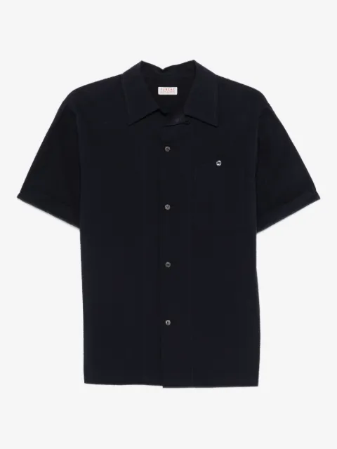 FURSAC patch-pocket textured shirt