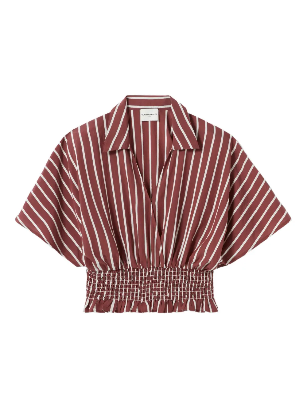 Claudie Pierlot Top a righe - Rosso