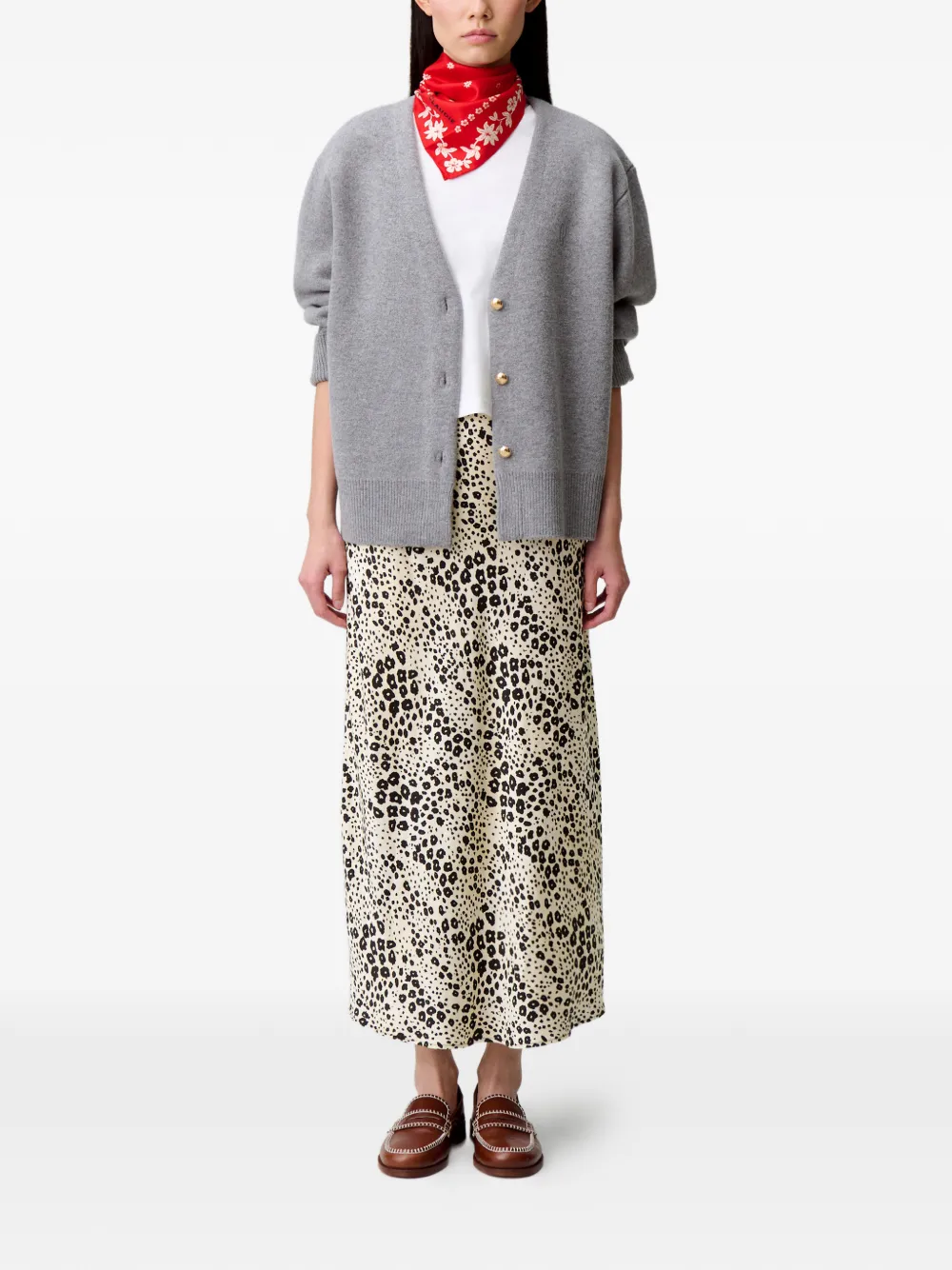 Claudie Pierlot Oversized vest van wolblend Grijs
