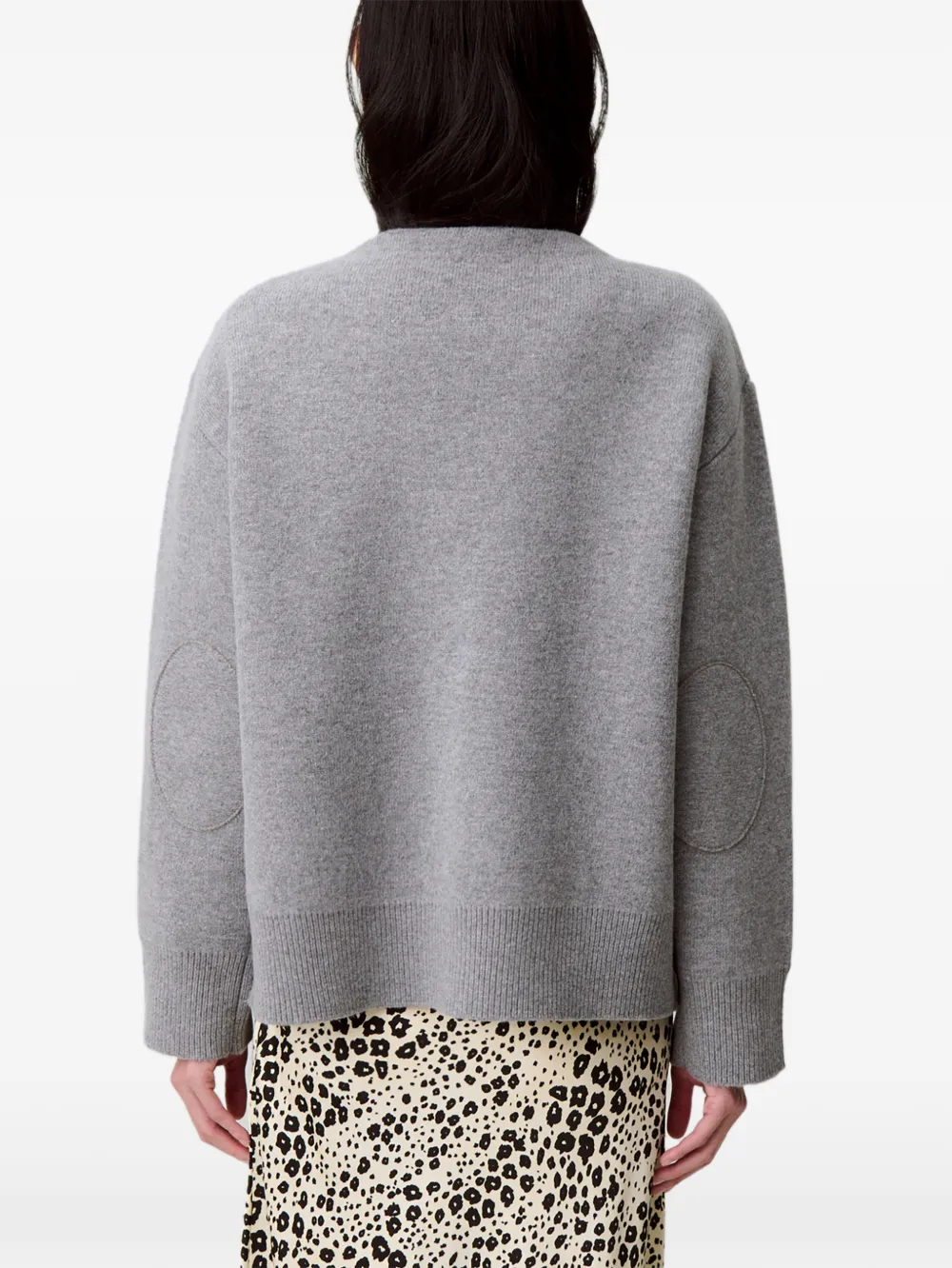 Claudie Pierlot Oversized vest van wolblend Grijs