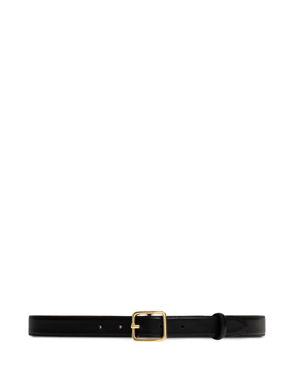 FURSAC square-buckle leather belt - Nero