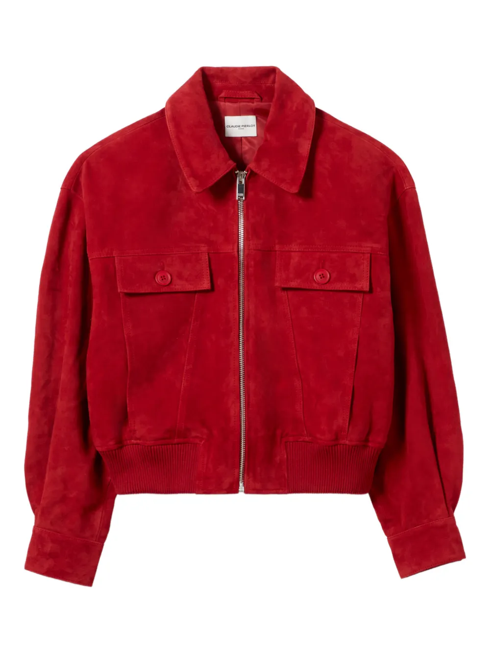 Claudie Pierlot Giacca con zip - Rosso