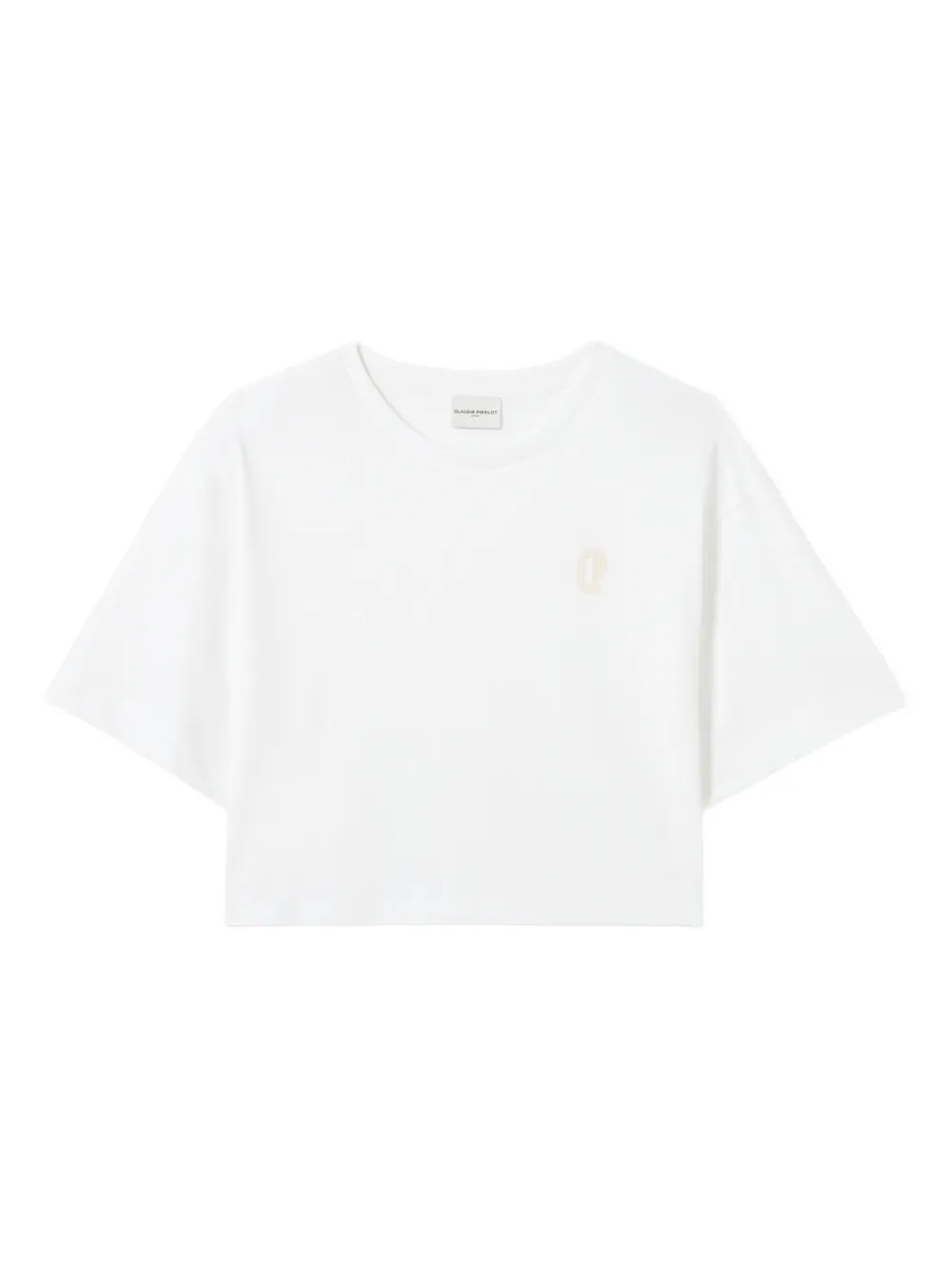 Claudie Pierlot T-shirt con logo - Bianco