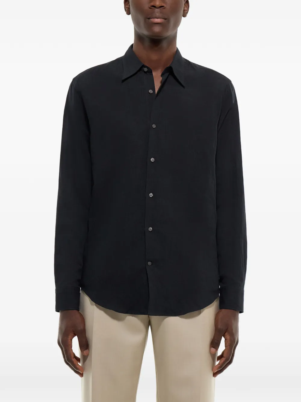 FURSAC Button-down overhemd Zwart