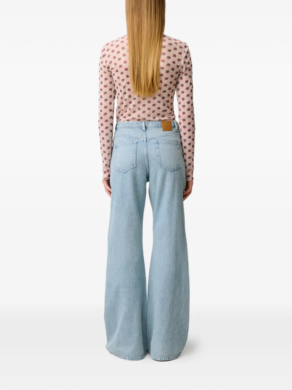 Claudie Pierlot Flared jeans Blauw