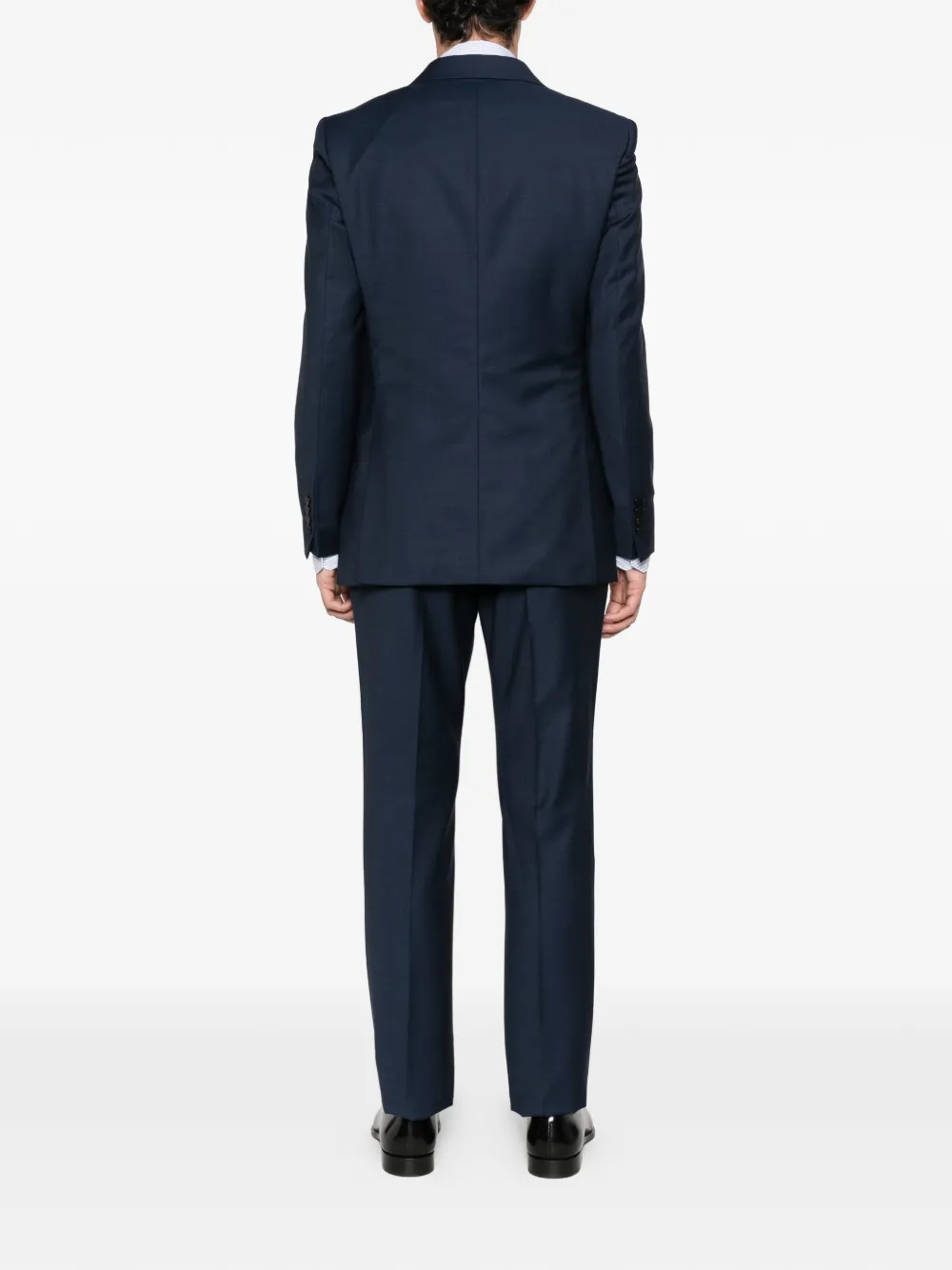  Fursac Single-breasted Notched-lapel Suit - Blue 