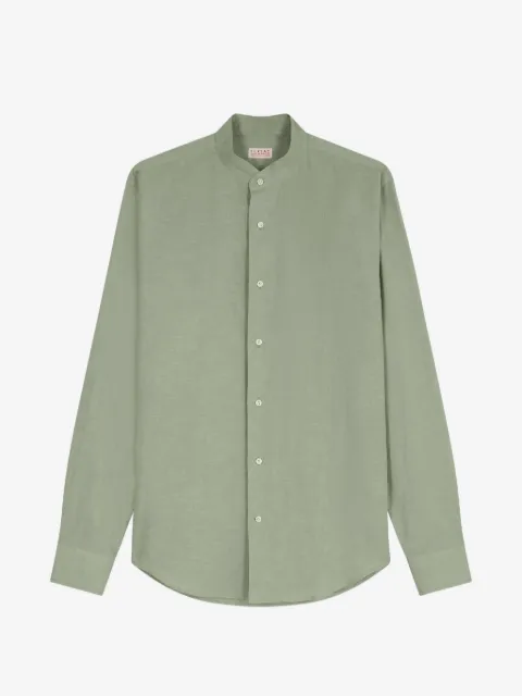 FURSAC camisa manga larga con cuello mao