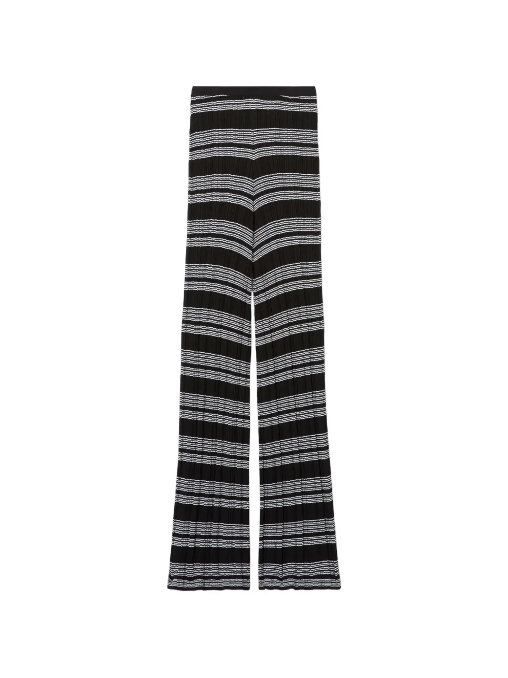 Claudie Pierlot striped slim-fit trousers - Schwarz