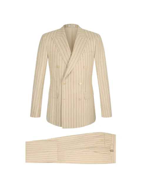 FURSAC pinstripe double-breasted suit