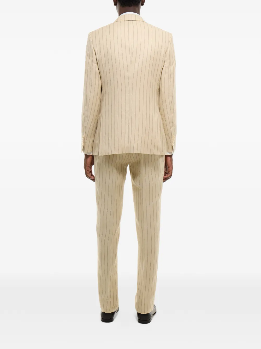 FURSAC Pak met krijtstreep Beige