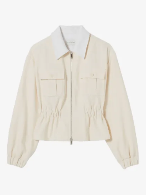 Claudie Pierlot cotton shirt collar jacket