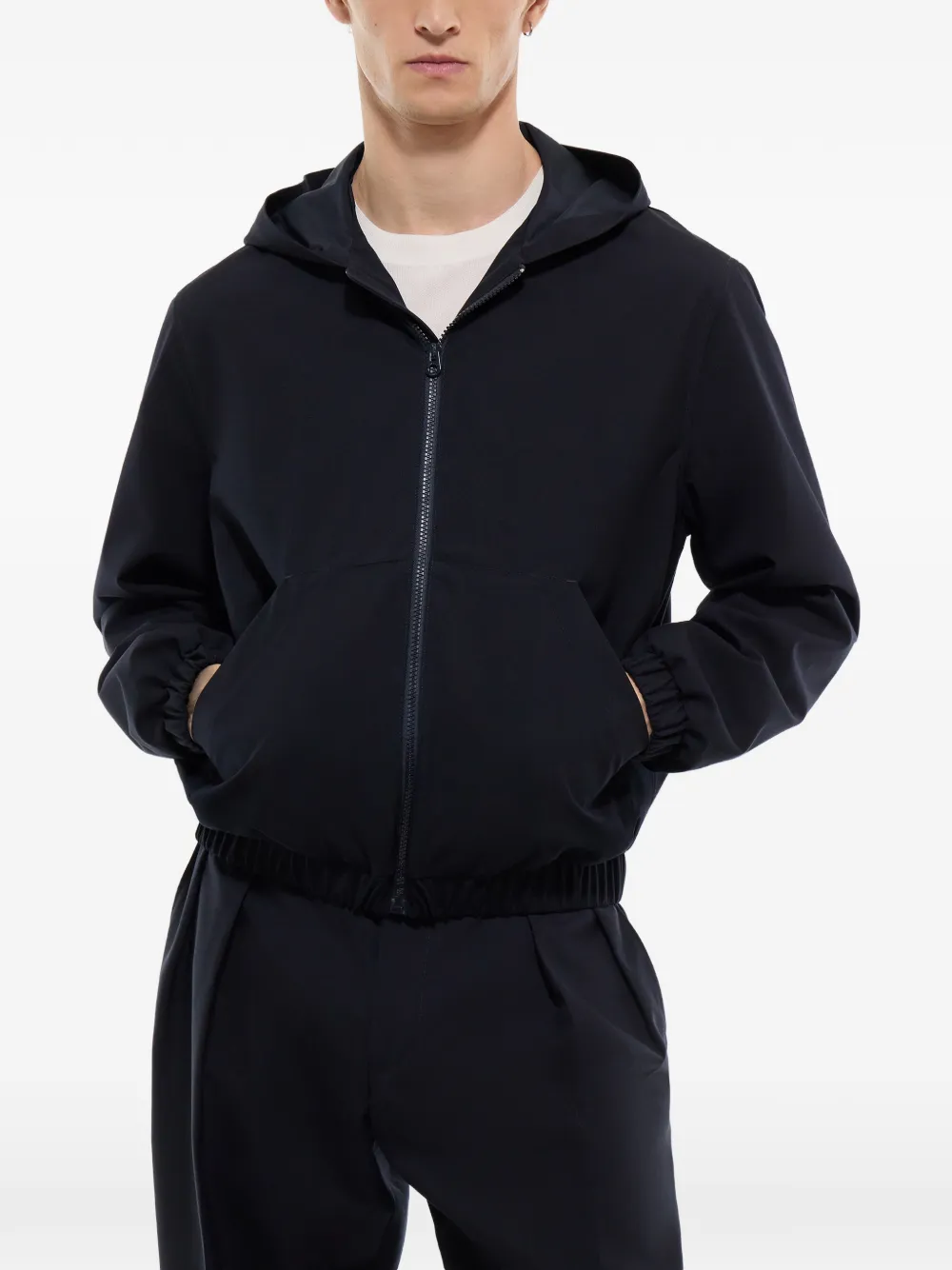 FURSAC hooded zip-fastening jacket - Blu