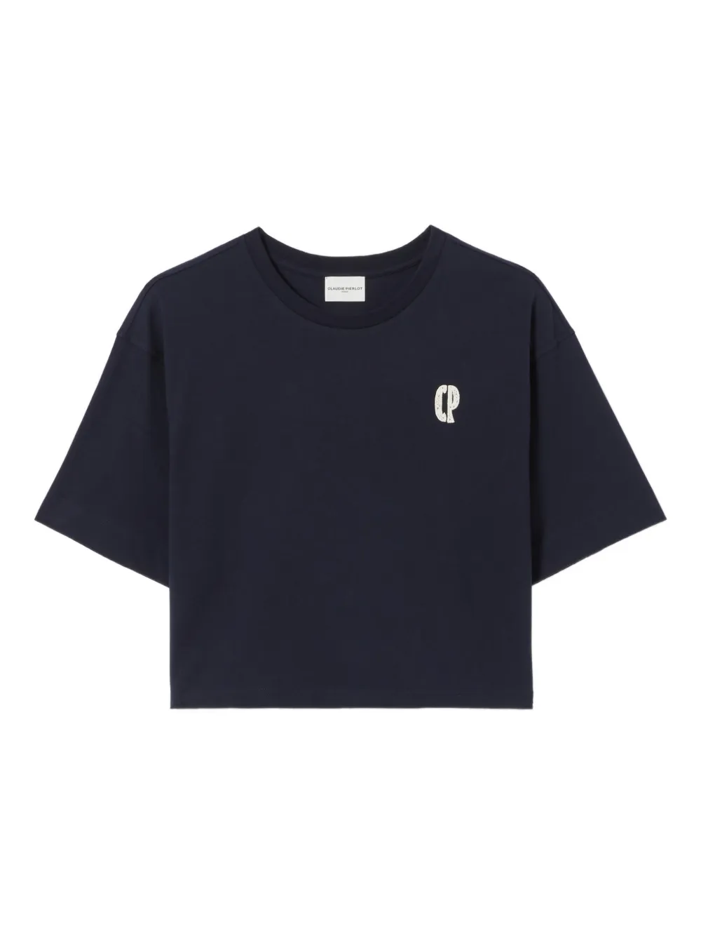 Claudie Pierlot T-shirt con logo - Blu