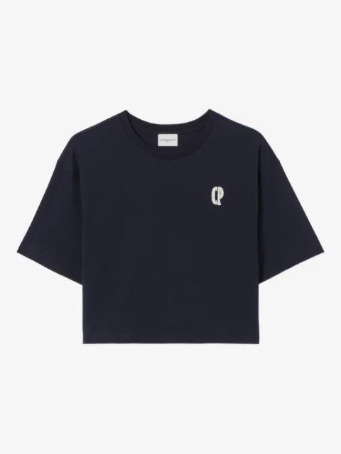 Claudie Pierlot logo-embroidered T-shirt